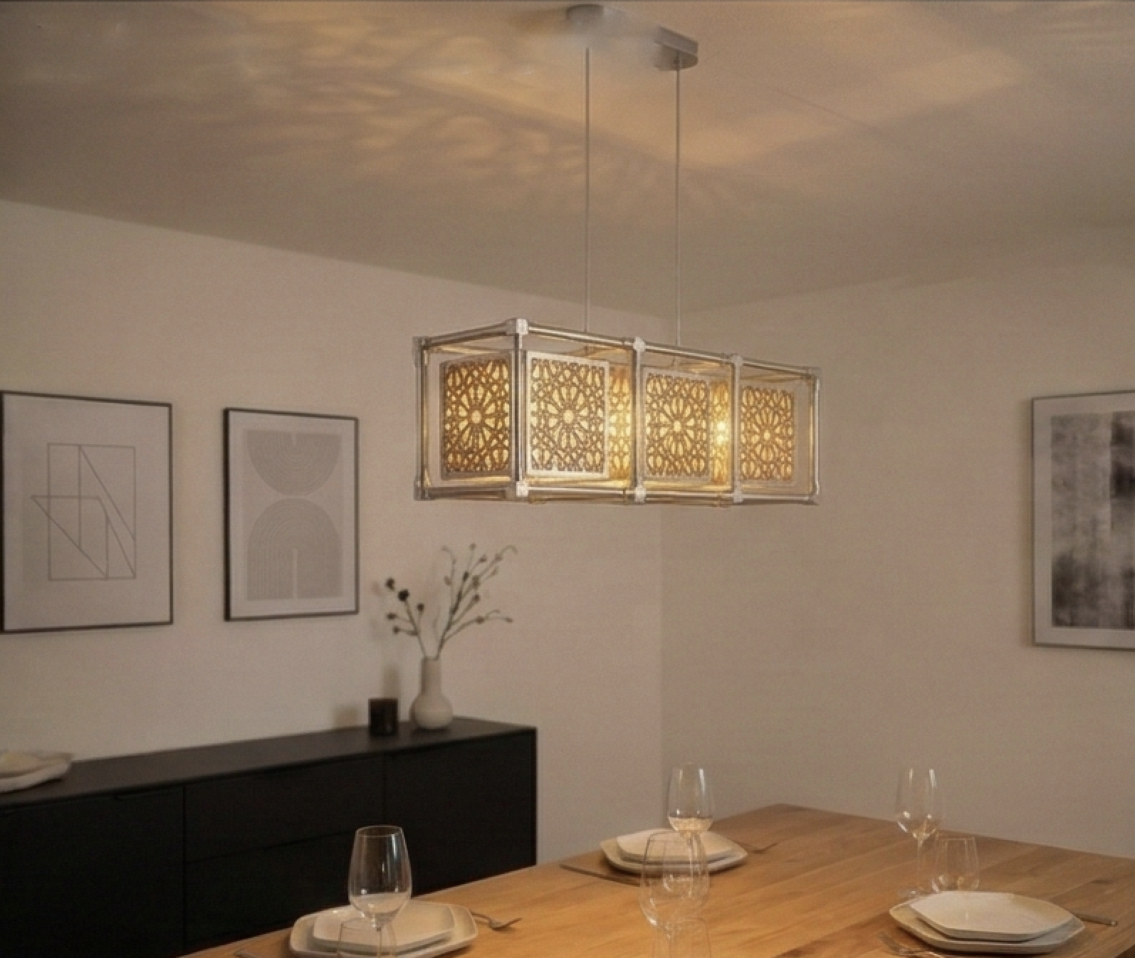 THE GEOMETRIC MOSAIC PENDANT